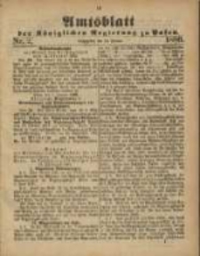 Amtsblatt der K&ouml;niglichen Regierung zu Posen. 1886.01.12 Nro.2