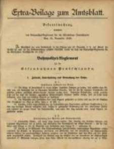 Extra = Beilage zum Amtsblatt