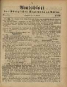 Amtsblatt der K&ouml;niglichen Regierung zu Posen. 1886.02.16 Nro.7