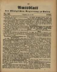 Amtsblatt der Königlichen Regierung zu Posen. 1886.06.22 Nro.25