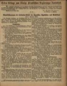Extra-Beilage zum K&ouml;nigl. Regierungs - Amtsblatt.