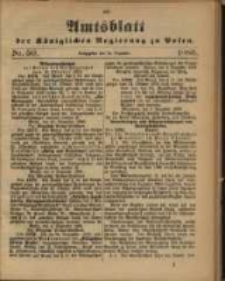Amtsblatt der K&ouml;niglichen Regierung zu Posen. 1886.12.14 Nro.50
