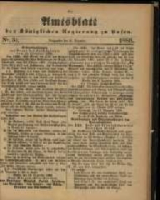 Amtsblatt der Königlichen Regierung zu Posen. 1886.12.21 Nro.51