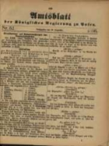 Amtsblatt der K&ouml;niglichen Regierung zu Posen. 1886.12.28 Nro.52