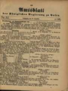 Amtsblatt der Königlichen Regierung zu Posen. 1886.12.28 Nro.52