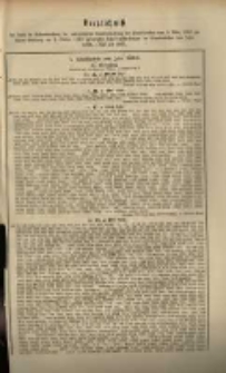 Verzeichniss &hellip;. vom 3. Marz 1886 &hellip; am 1. October 1886 gek&uuml;ndigten Schuldverschreibungen ...