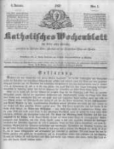 Katholisches Wochenblatt für Leser aller Stände zunächst für die Diöcesen Culm, Ermeland und das Erzbisthum Posen und Gnesen. 1851.01.04 No1