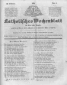 Katholisches Wochenblatt für Leser aller Stände zunächst für die Diöcesen Culm, Ermeland und das Erzbisthum Posen und Gnesen. 1851.02.22 No8
