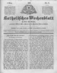Katholisches Wochenblatt für Leser aller Stände zunächst für die Diöcesen Culm, Ermeland und das Erzbisthum Posen und Gnesen. 1851.03.01 No9