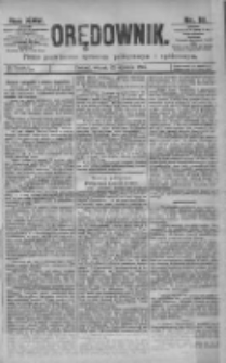 Orędownik: pismo dla spraw politycznych i sp&oacute;łecznych 1895.01.22 R.25 Nr18