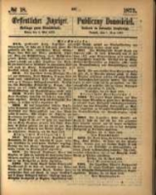 Oeffentlicher Anzeiger. 1873.05.01 Nro.18