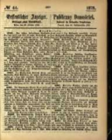 Oeffentlicher Anzeiger. 1873.10.30 Nro.44