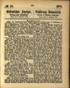 Oeffentlicher Anzeiger. 1873.11.13 Nro.46