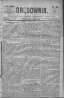 Orędownik: pismo dla spraw politycznych i sp&oacute;łecznych 1895.02.08 R.25 Nr32