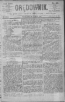 Orędownik: pismo dla spraw politycznych i spółecznych 1895.03.21 R.25 Nr67
