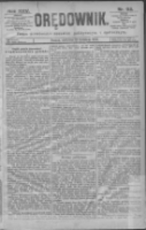Orędownik: pismo dla spraw politycznych i sp&oacute;łecznych 1895.04.21 R.25 Nr92