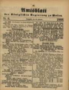 Amtsblatt der Königlichen Regierung zu Posen. 1888.02.28 Nro.9