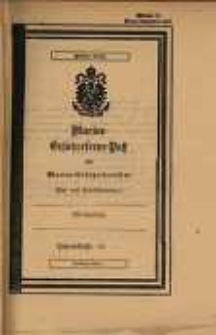 Marine-Ersatzreserve Pass des Marine= Ersatzreferviften &hellip;