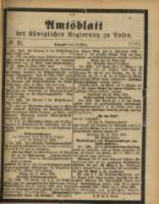 Amtsblatt der K&ouml;niglichen Regierung zu Posen. 1888.03.27 Nro.13