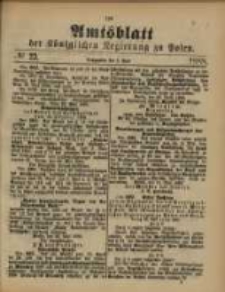 Amtsblatt der Königlichen Regierung zu Posen. 1888.06.06 Nro.23