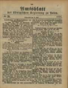 Amtsblatt der Königlichen Regierung zu Posen. 1888.07.31 Nro.31