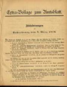 Extra=Beilage zum Amtsblatt