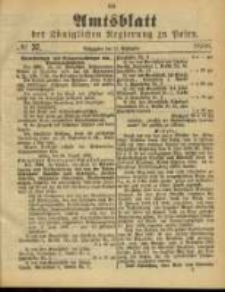 Amtsblatt der Königlichen Regierung zu Posen. 1888.09.11 Nro.37
