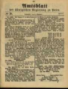 Amtsblatt der Königlichen Regierung zu Posen. 1888.09.31 Nro.38