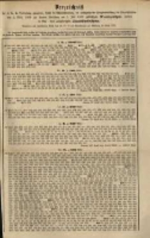 Verzeichniss der in der 5. &hellip; 2. M&auml;rz 1888 &hellip; am 1. Juli 1888 &hellip; 3 &frac12; prozentigen &hellip;