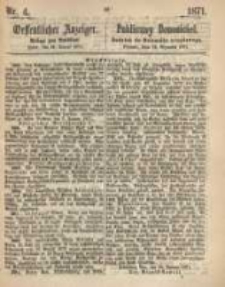 Oeffentlicher Anzeiger. 1871.01.24 Nro.4