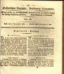 Oeffentlicher Anzeiger. 1827.11.06 Nro.45