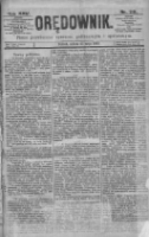 Orędownik: pismo dla spraw politycznych i spółecznych 1895.05.25 R.25 Nr119