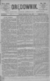Orędownik: pismo dla spraw politycznych i spółecznych 1895.05.19 R.25 Nr115