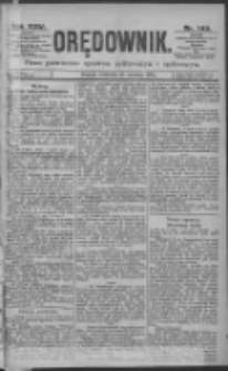 Orędownik: pismo dla spraw politycznych i sp&oacute;łecznych 1895.06.23 R.25 Nr142