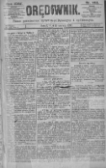 Orędownik: pismo dla spraw politycznych i spółecznych 1895.06.25 R.25 Nr143