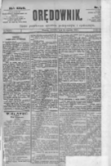 Orędownik: pismo dla spraw politycznych i sp&oacute;łecznych 1897.01.10 R.27 Nr7