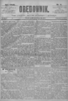 Orędownik: pismo dla spraw politycznych i spółecznych 1897.01.15 R.27 Nr11