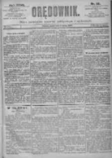 Orędownik: pismo dla spraw politycznych i spółecznych 1897.02.05 R.27 Nr28