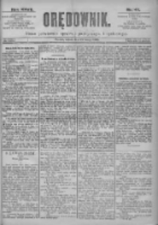 Orędownik: pismo dla spraw politycznych i spółecznych 1897.02.27 R.27 Nr47