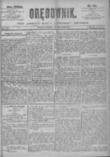 Orędownik: pismo dla spraw politycznych i spółecznych 1897.02.28 R.27 Nr48