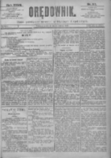 Orędownik: pismo dla spraw politycznych i spółecznych 1897.03.11 R.27 Nr57