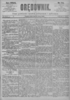 Orędownik: pismo dla spraw politycznych i sp&oacute;łecznych 1897.03.24 R.27 Nr68