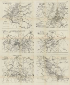 Die Grenzschlachten im Westen: mit vielen Skizzen im Text und zw&ouml;lf Karten. Bd.1 Karte 6
