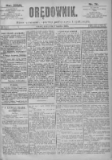 Orędownik: pismo dla spraw politycznych i spółecznych 1897.04.03 R.27 Nr76