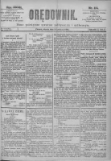 Orędownik: pismo dla spraw politycznych i spółecznych 1897.04.13 R.27 Nr84