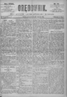 Orędownik: pismo dla spraw politycznych i sp&oacute;łecznych 1897.04.22 R.27 Nr91