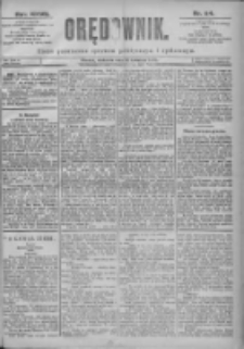 Orędownik: pismo dla spraw politycznych i sp&oacute;łecznych 1897.04.25 R.27 Nr94