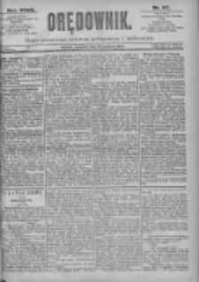 Orędownik: pismo dla spraw politycznych i spółecznych 1897.04.29 R.27 Nr97