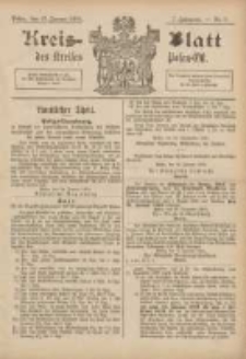 Kreis-Blatt des Kreises Posen-Ost 1894.01.13 Jg.7 Nr2