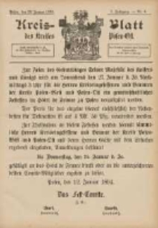 Kreis-Blatt des Kreises Posen-Ost 1894.01.23 Jg.7 Nr4